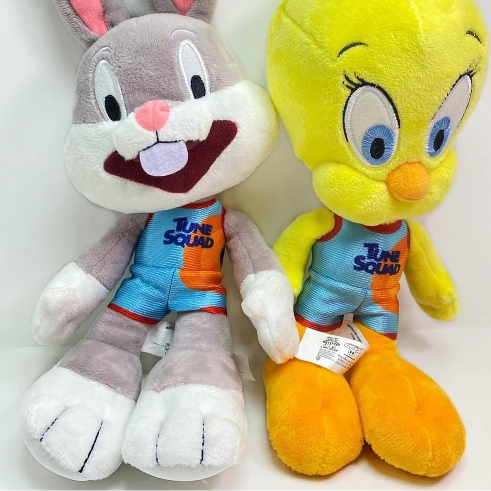 Space Jam 2021 Tweety & Bugs Bunny Plush Set